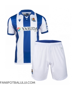 Real Sociedad Echipament de Fotbal Replică 2024-25 Copii Acasa (+ Șorturi)